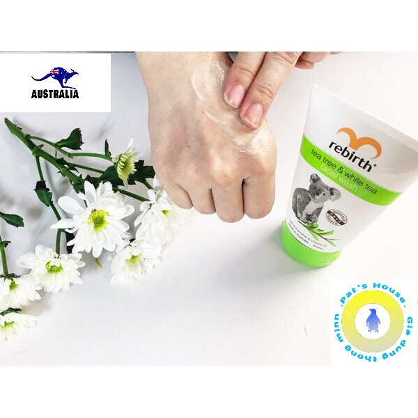 [HÀNG ÚC AIR] Sữa rửa mặt Rebirth tinh chất trà xanh kết hợp trà trắng xách tay chính hãng | BigBuy360 - bigbuy360.vn