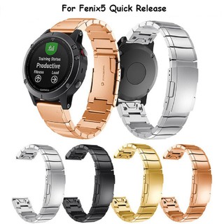 Dây đeo thép không gỉ cho đồng hồ thông minh Garmin Fenix 5 ( 22mm )