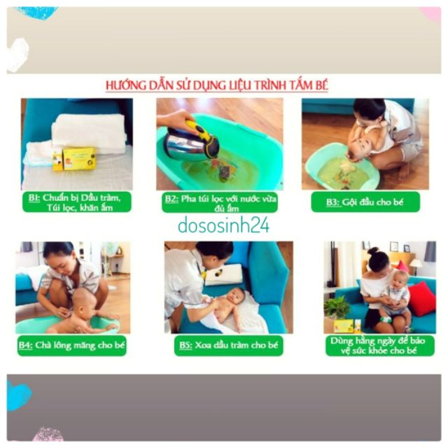 Bảo Nhiên - Túi lọc thảo dược tắm bé (15 túi)