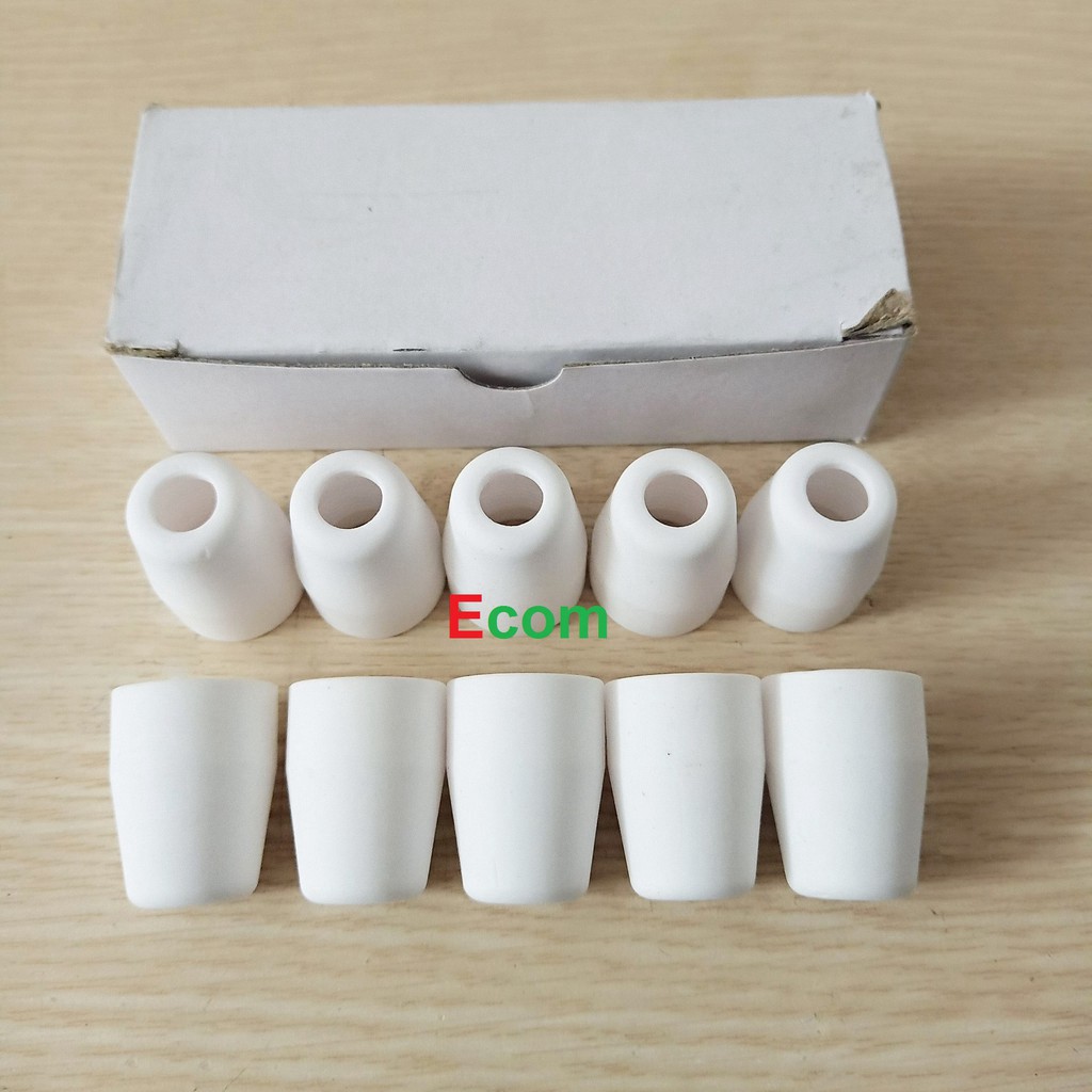 10 cái sứ cắt KLG40 - Chụp sứ cắt plasma 40A, Phụ kiện klg40