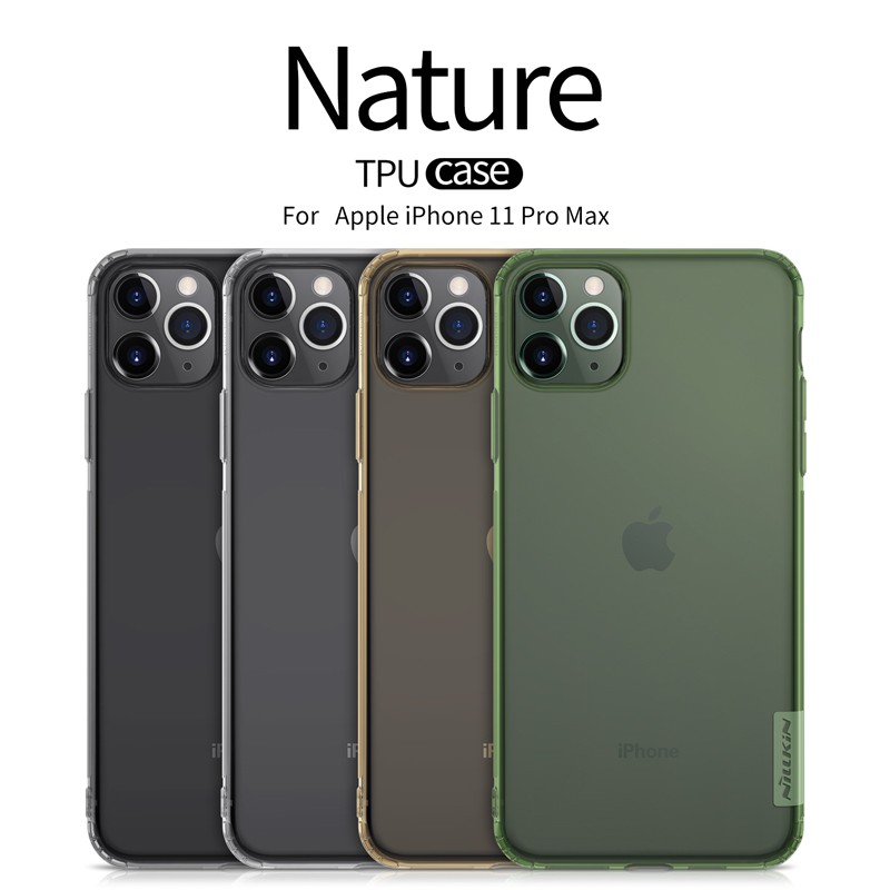 Ốp điện thoại NILLKIN TPU siêu mỏng cho iPhone 11 Pro Max 6.5 inch