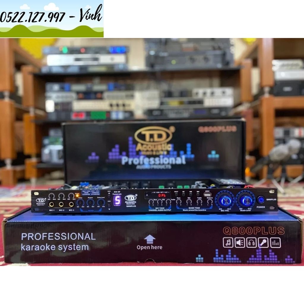 Vang cơ lai số TD Acoustic Q800 Plus năm 2022 - Gia Khang Shop