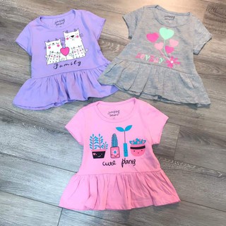 Áo váy bé gái Jumping Beans sz 1-4 tuổi