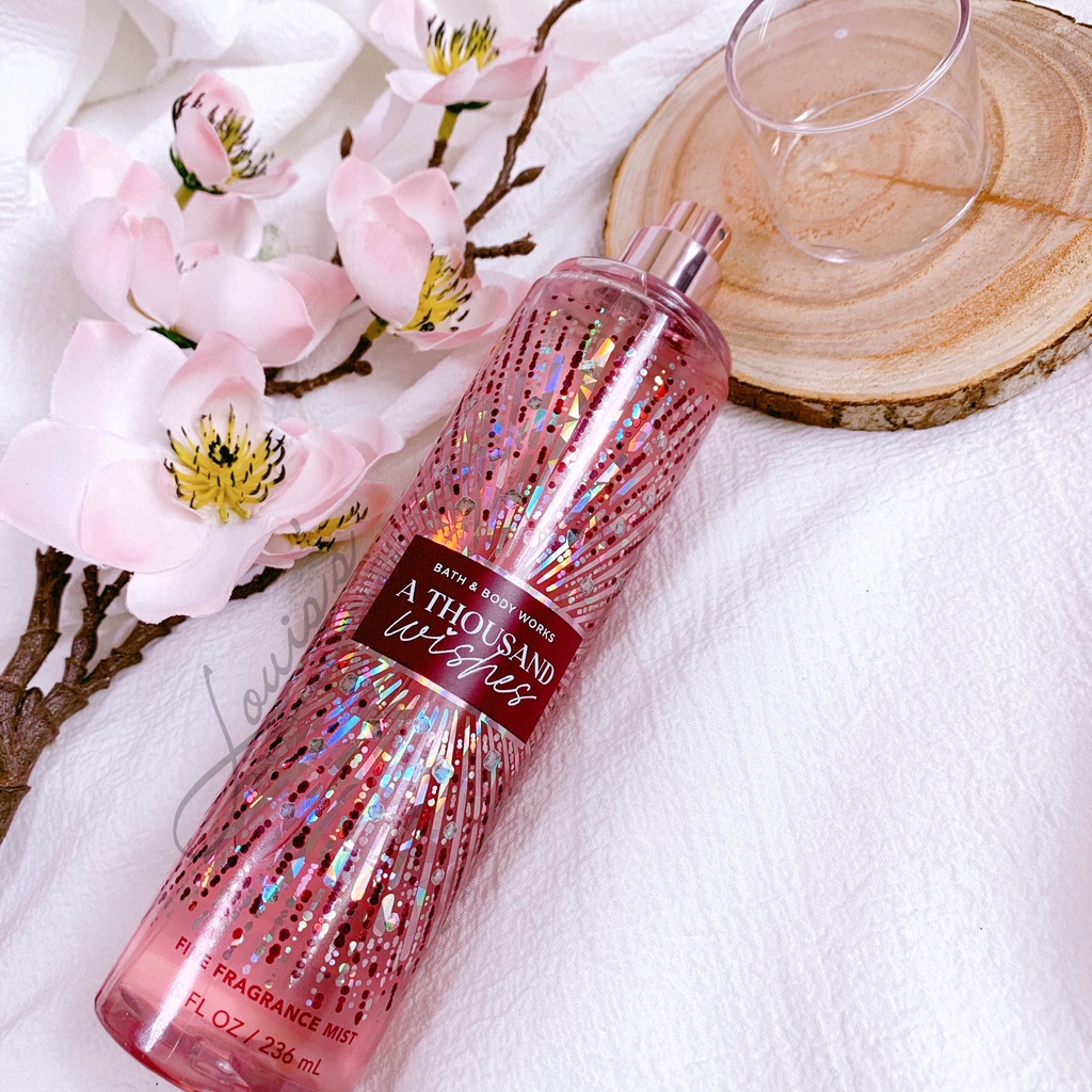 - Body mist / Xịt thơm toàn thân Bath & Body Works Mỹ