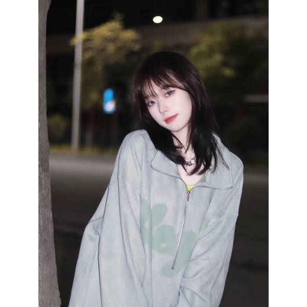 ÁO SWEATER CỔ POLO KHOÁ KÉO MÀU HOT TREND chulinstore