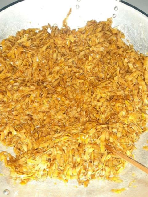 MỨT CHUỐI  XÀO  500G