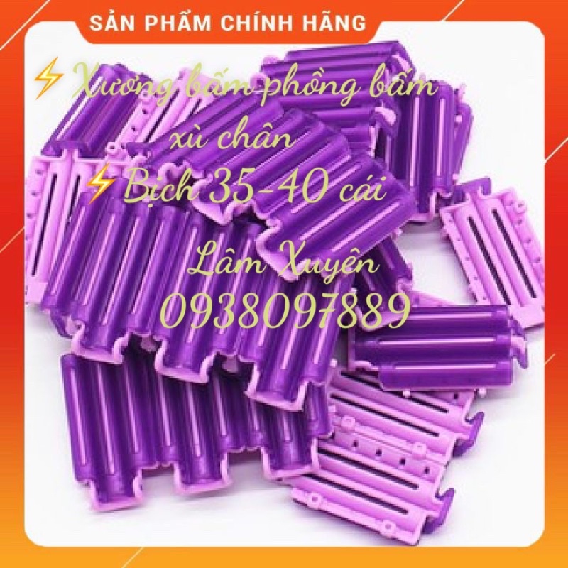 Xương bấm lạnh, bấm xù, xương bấm gãy chân tócFREESHIP 1 bịch 35 đến 40 cái, nhựa dẽo cao cấp, có chốt gài ⚡️GIÁ RẺ⚡️