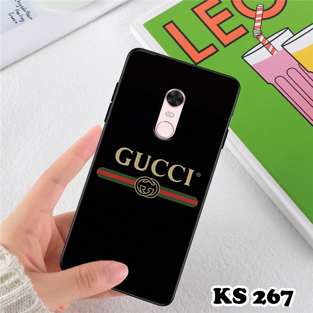 Ốp lưng Xiaomi Redmi 5 - Redmi 5A - Redmi 5X - Redmi 5 Plus - Ốp in hình GÜÇÇÏ - lưng nhám viền TPU cao cấp
