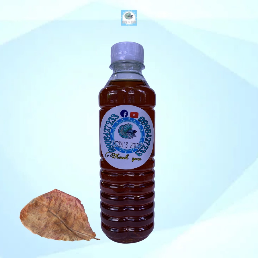 Nước Cốt Lá Bàng Nguyên Chất - Tiện Lợi - Dễ Sử Dụng, Tạo Môi Trường Cân Bằng Cho Cá Cảnh
