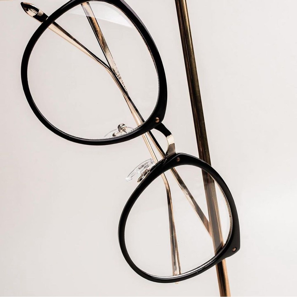 Kính giả cận thời trang mắt tròn Hottrend 2021 bảo vệ mắt chống tia UV, kính mát Unisex 019 | BigBuy360 - bigbuy360.vn