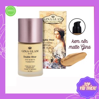 Kem nền Gina glam Stay in matte foundation Spf15 G45
