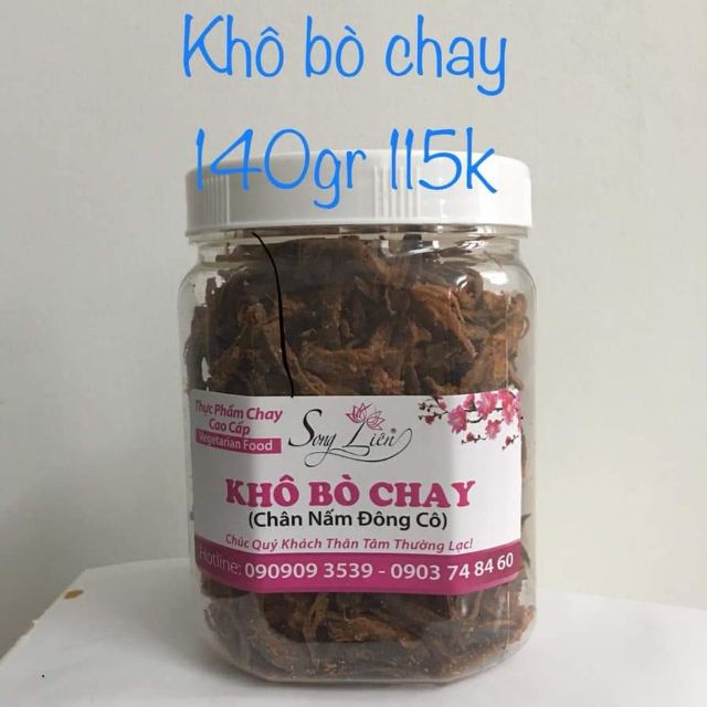 khô bò chay Song Liên