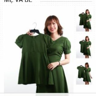 Đầm mẹ bé thanh lý