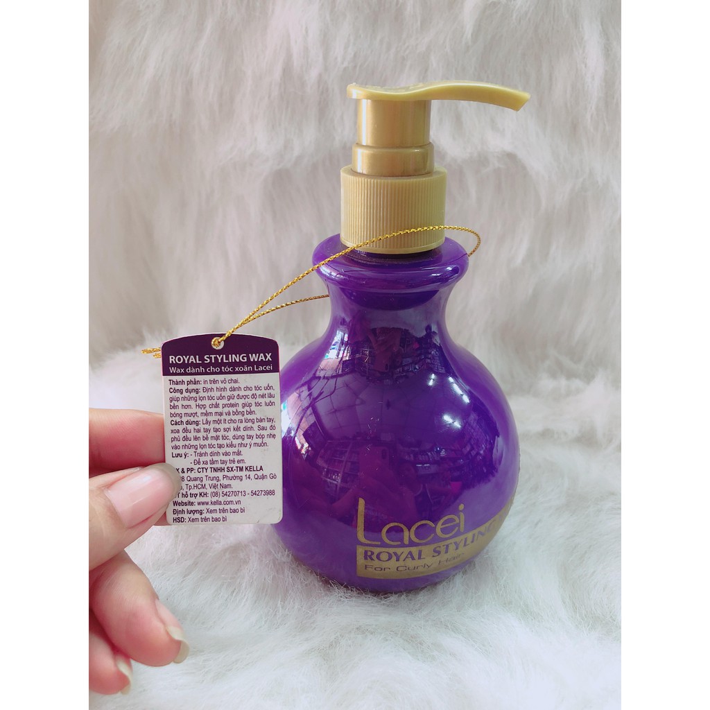 🇻🇳Lacei-VIETNAM🇻🇳 Wax tạo kiểu tóc Lacei Royal Styling 300ml (dành cho nữ)