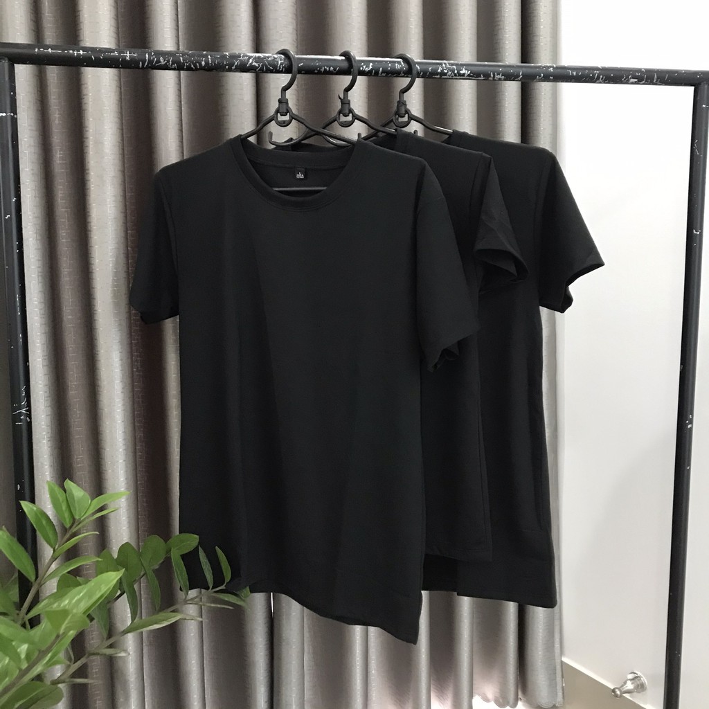 [Mã FAMARAL1 giảm 10K đơn từ 50K] Áo thun Unisex Basic Tee phông trơn nam nữ tay lỡ oversize form rộng nhiều màu