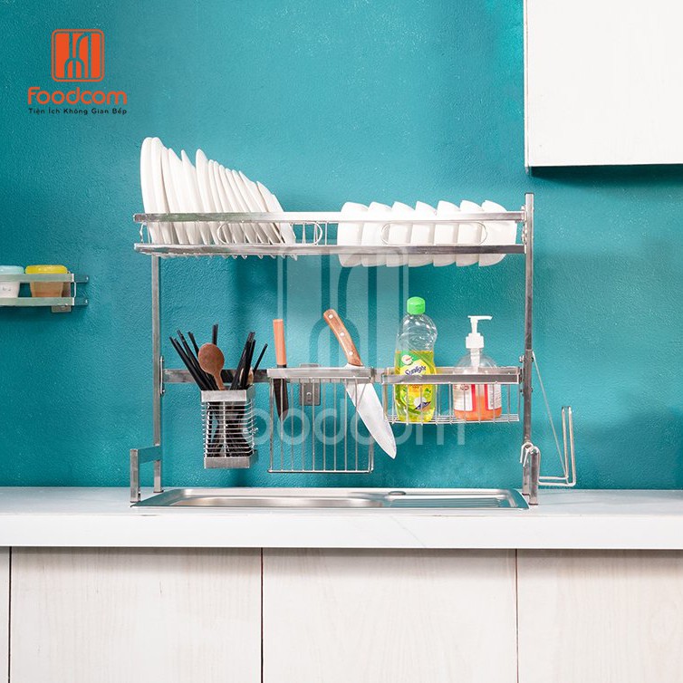 Kệ chén bát thông minh để bồn rửa - Foodcom - Made in Việt Nam - Nhiều size | BigBuy360 - bigbuy360.vn