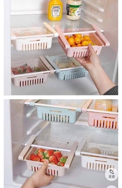 Khay nhựa cài tủ lạnh thông minh