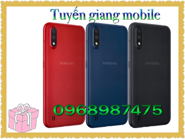 ĐIỆN THOẠI - Samsung Galaxy A01 Hàng chính hãng (kích hoạt bảo hành điện tử)