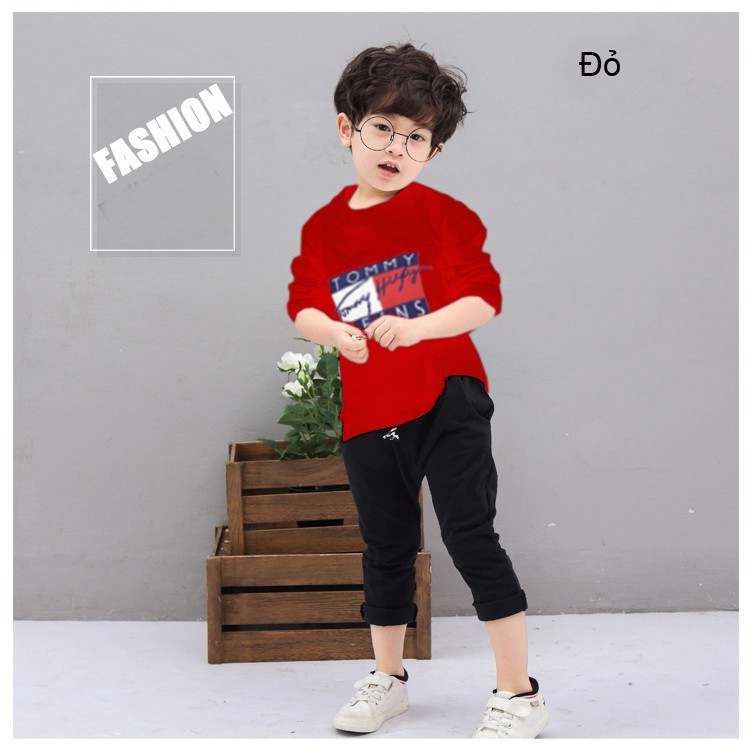 [FREESHIP](Loại 1) Thời trang trẻ em - Đồ bộ dài tay cho bé trai, thun cotton thoải mái - Socnaukids (190425)