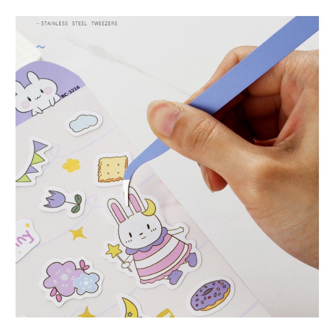 Nhíp gắp sticker tông màu pastel xinh xắn BAG U NHIPSTICKER08