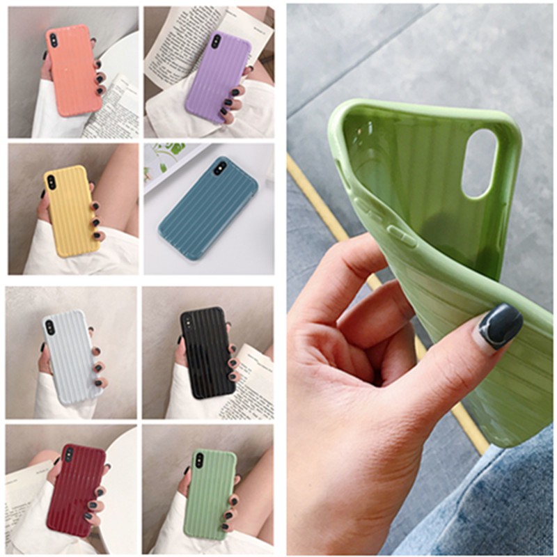 Ốp điện thoại TPU kiểu vali cho Samsung A20 A30 A50 A70 A60 J2 J5 J7Pro Prime J8 J6 J4 2018 M10 M20 M30 Note 9 10+ | BigBuy360 - bigbuy360.vn