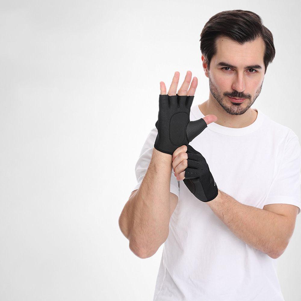 Găng Tay Thể Thao Nửa Ngón Chống Trượt Thoáng Khí