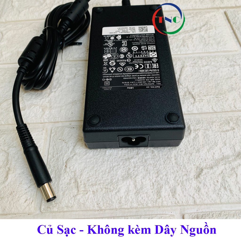 Sạc Laptop Dell 19.5V 9.23A 180W Slim Dell Precision M4600 , M4700 , M4800 Hàng ZIN Cao Cấp (Adapter Dell 180w)