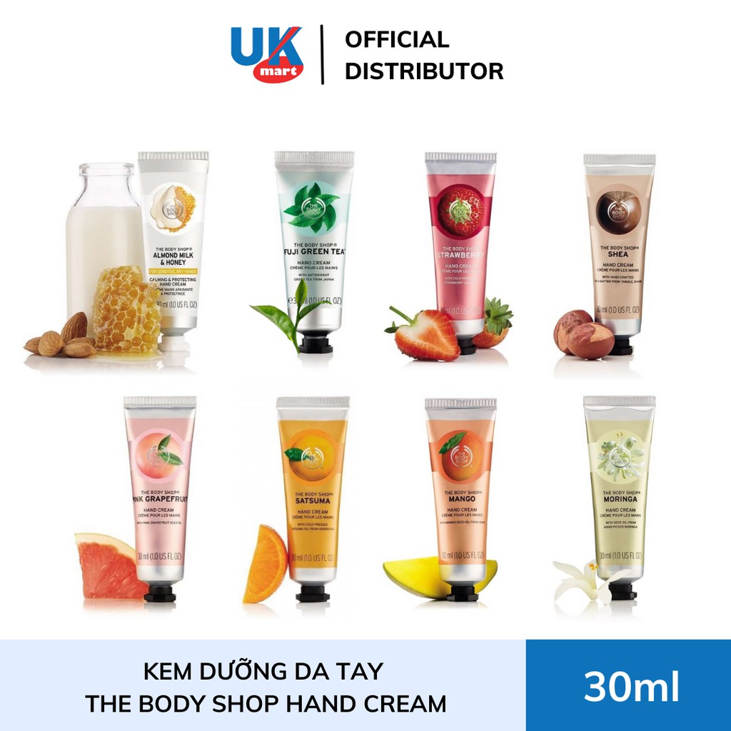 Kem Dưỡng Da Tay The Body Shop Hand Cream 30ml