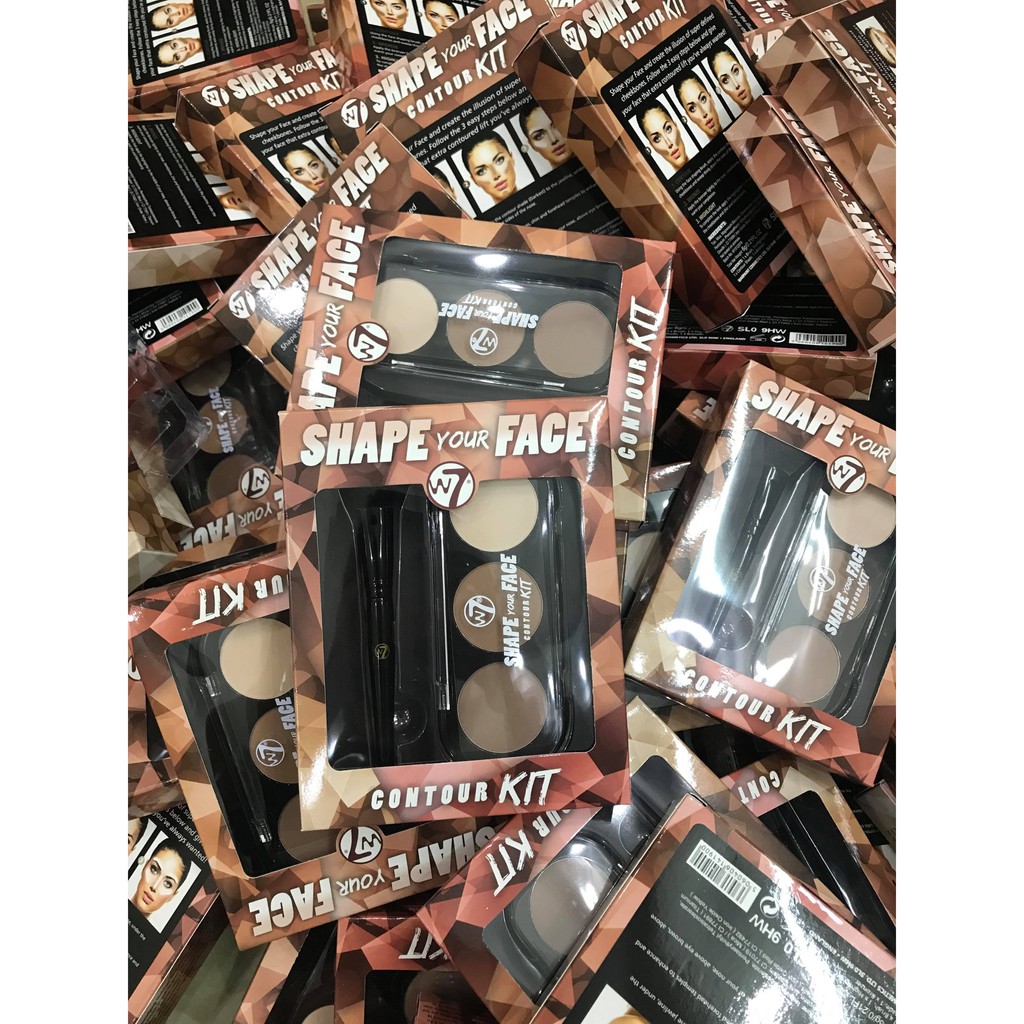 Bộ Kit Tạo Khối W7 Shape Your Face Contour Kit | BigBuy360 - bigbuy360.vn