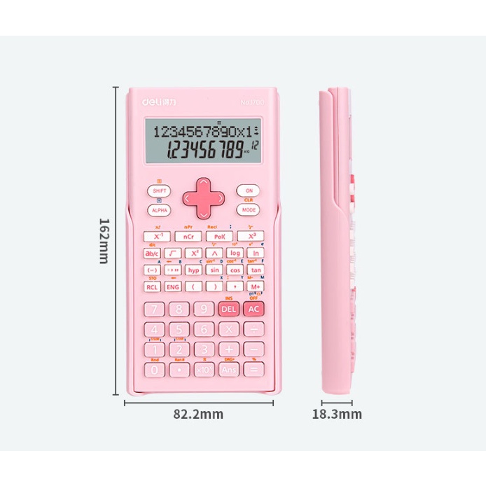 [Cực Dễ Thương] Máy tính cầm tay Ponny, 3 màu đa dạng, sáng đặc biệt