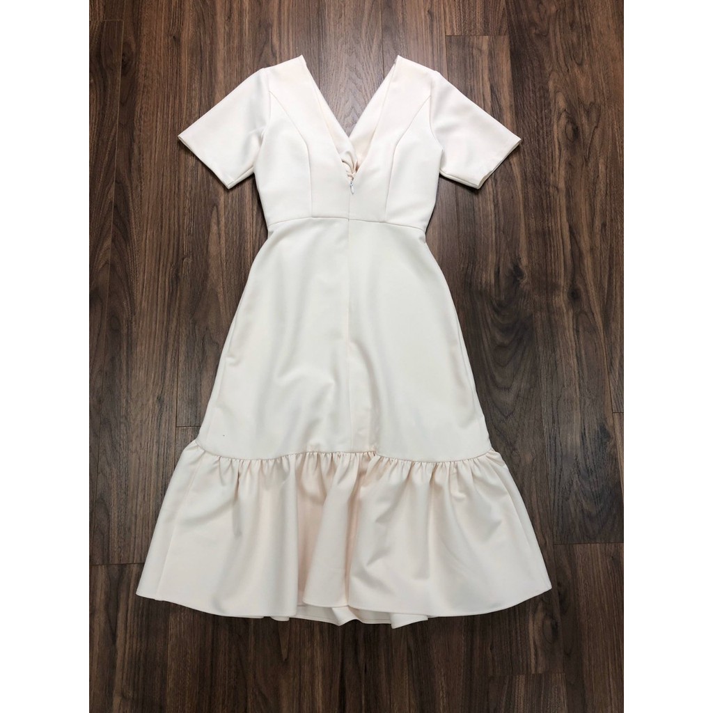 Đầm đuôi cá Hobbs London V Neck Dress