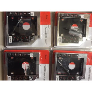 Caddy Bay HDD SSD SATA 3 9.5mm/12.7mm - Khay ổ cứng thay thế ổ DVD