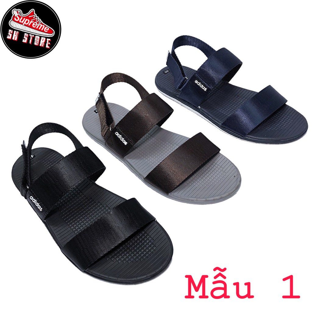 Sandan quai hậu nam quai dù Adiidas chắc bền - Ảnh Thật