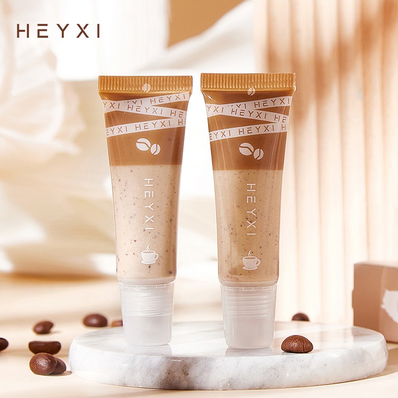 Tẩy Da Chết Tế Bào Chết Môi Heyxi Cafe CoffeeMoisturizing Lip Scrub Dưỡng Ẩm Và Căng Bóng Môi
