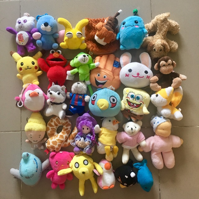 Set gấu bông nhí 30con