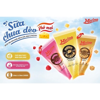 Combo 10 bịch sữa chua phô mai dẻo, phúc bồn tử, đường đen, chanh dây