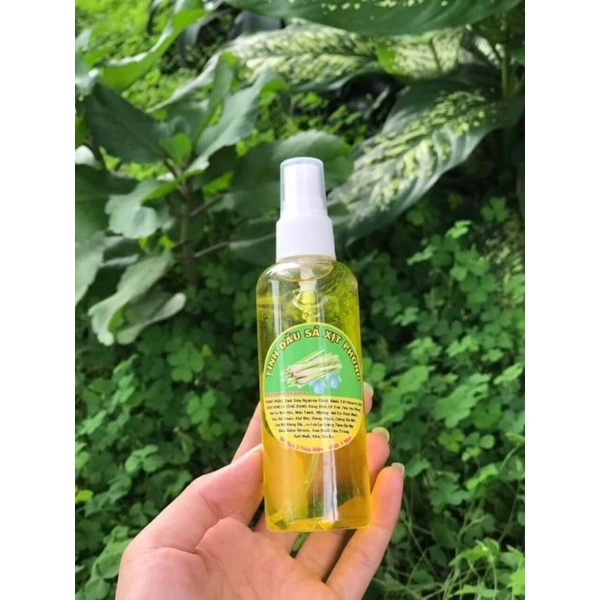 150ml Chai Xịt Phòng Tinh Dầu Xả Chanh xua đuổi muỗi.dán .kiến