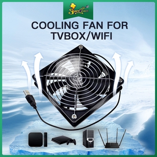 Quạt tản nhiệt USB 5V 8cm / 12cm / 14cm chuyên dụng cho TV box