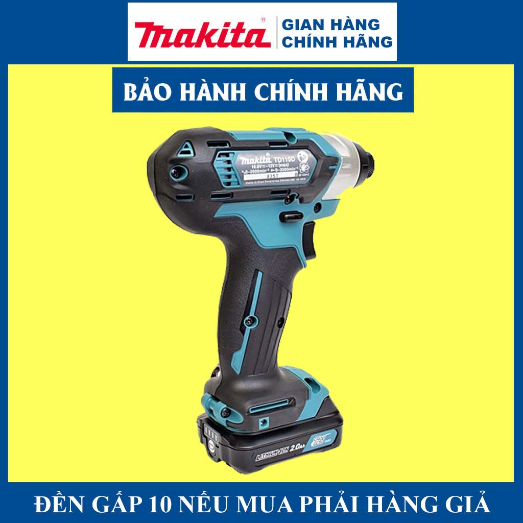 Máy Bắt Vít Dùng Pin Makita TD110D (12V)