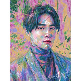 {SM official - Có sẵn} Suho ~ “Tự hoạ” goods: Tổng hợp quà tặng (Thẻ hình, quạt, sticker, ...)