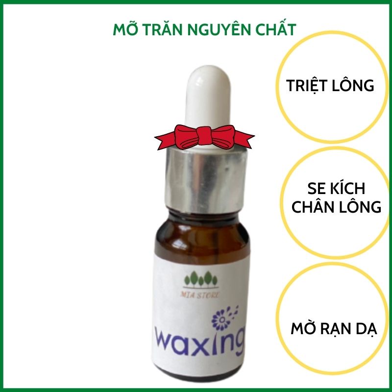 Mỡ Trăn Nguyên Chất Mờ Rạn Da Dịu Vết Bỏng Mỡ Trăn Kết Hợp Wax Lông Ức Chế Nang Lông Triệt Lông 10ml   Làm Mờ Vết Thâm