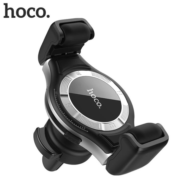 Giá đỡ điện thoại kiêm sạc không dây trên hốc gió ô tô nhãn hiệu Hoco S1 - Hàng chính hãng | BigBuy360 - bigbuy360.vn