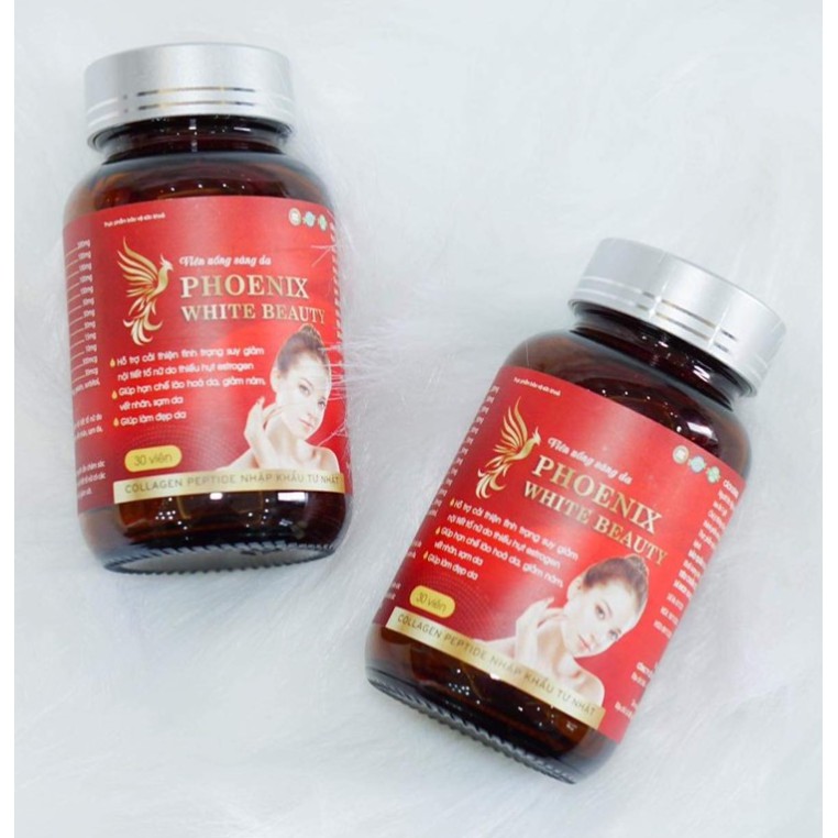Viên Uống Giúp Sáng Da Trắng Da Làm Mờ Hết Nám Phoenix Beauty | BigBuy360 - bigbuy360.vn