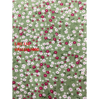 VẢI LỤA 100D HOA NHÍ - DÒNG VẢI THÔNG DỤNG - 1 MÉT X 1M5