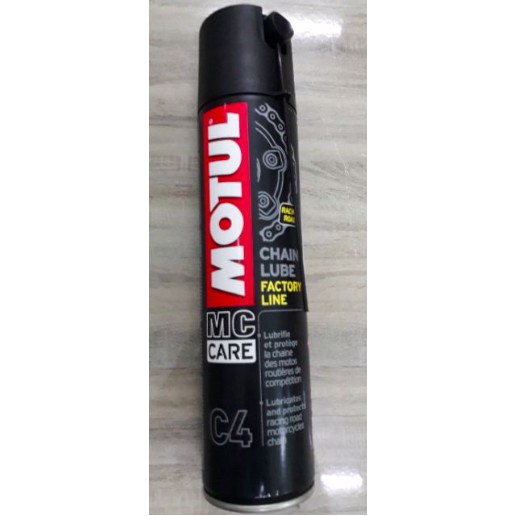 Chai xịt dưỡng sên Motul Chain lube C4