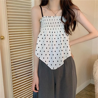 Áo ống ngắn sát nách thời trang mùa hè pháp cho nữ