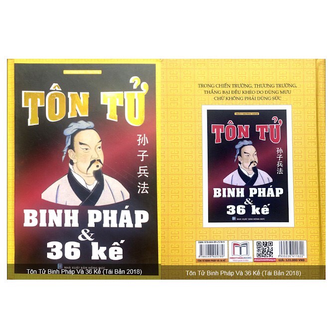 Sách - Tôn Tử Binh Pháp và 36 Kế (tái bản) - Bìa Cứng