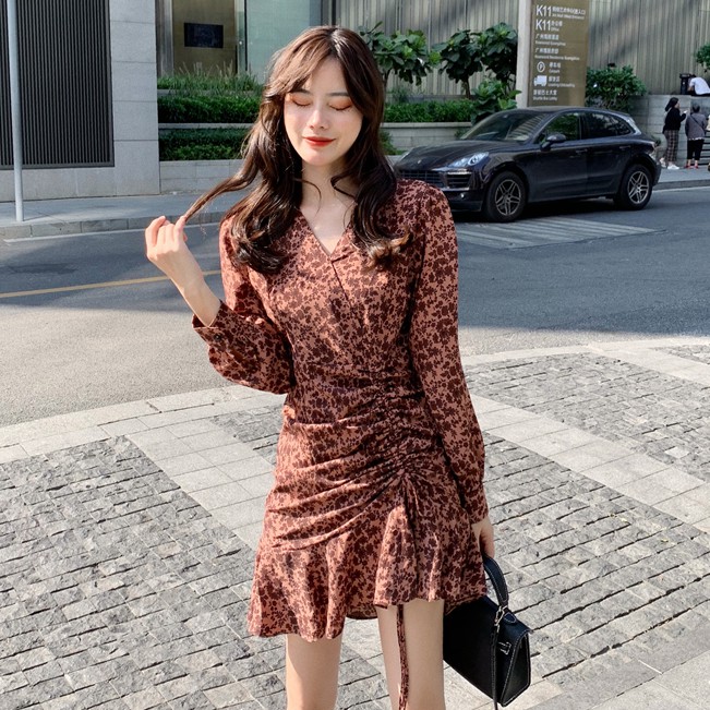 ĐẦM VÁY HOA NỮ ĐI TIỆC DẠO PHỐ ULZZANG | BigBuy360 - bigbuy360.vn