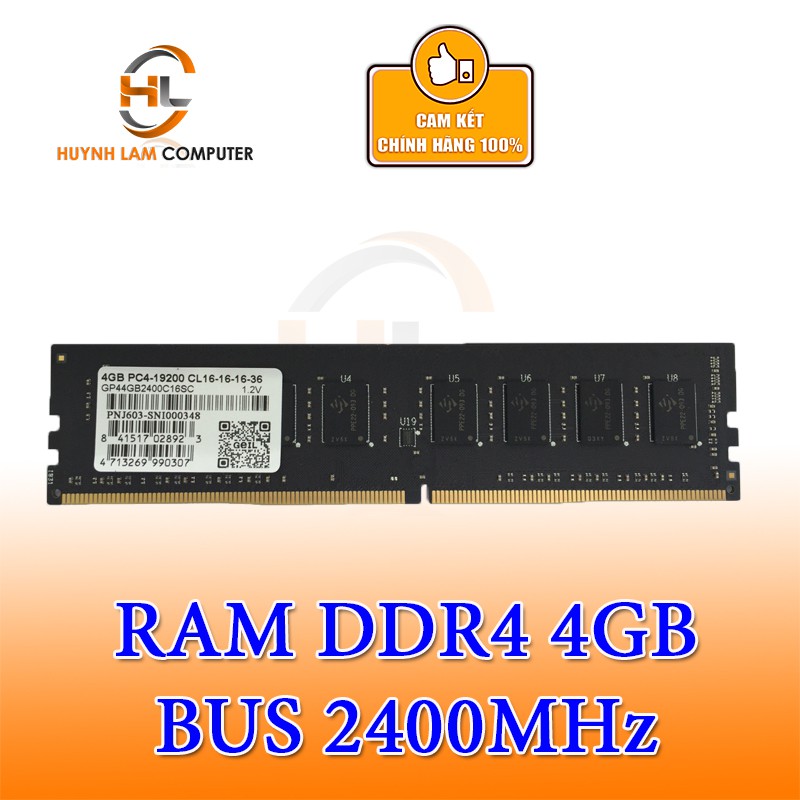 Ram 4GB GEIL DDR4 2666MHz - Hàng chính hãng