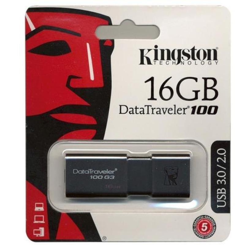 USB 16Gb kington 3.1/3.0 DT100G3